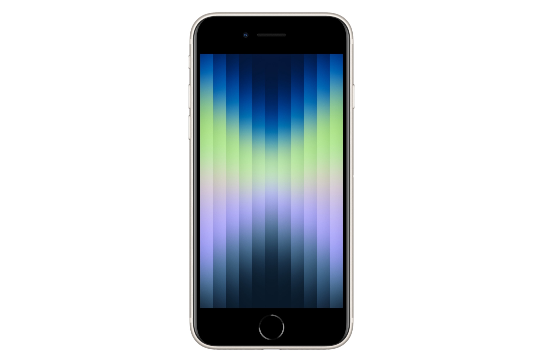نمای روبرو گوشی موبایل آیفون SE 2022 اپل  Apple iPhone SE 2022 سفید