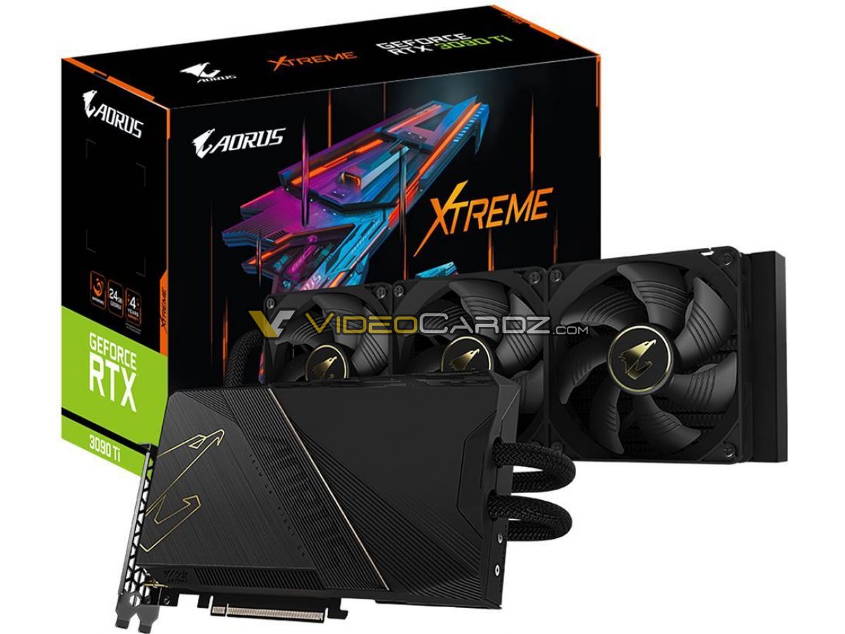 گیگابایت جی فورس RTX 3090 Ti Aorus Xtreme