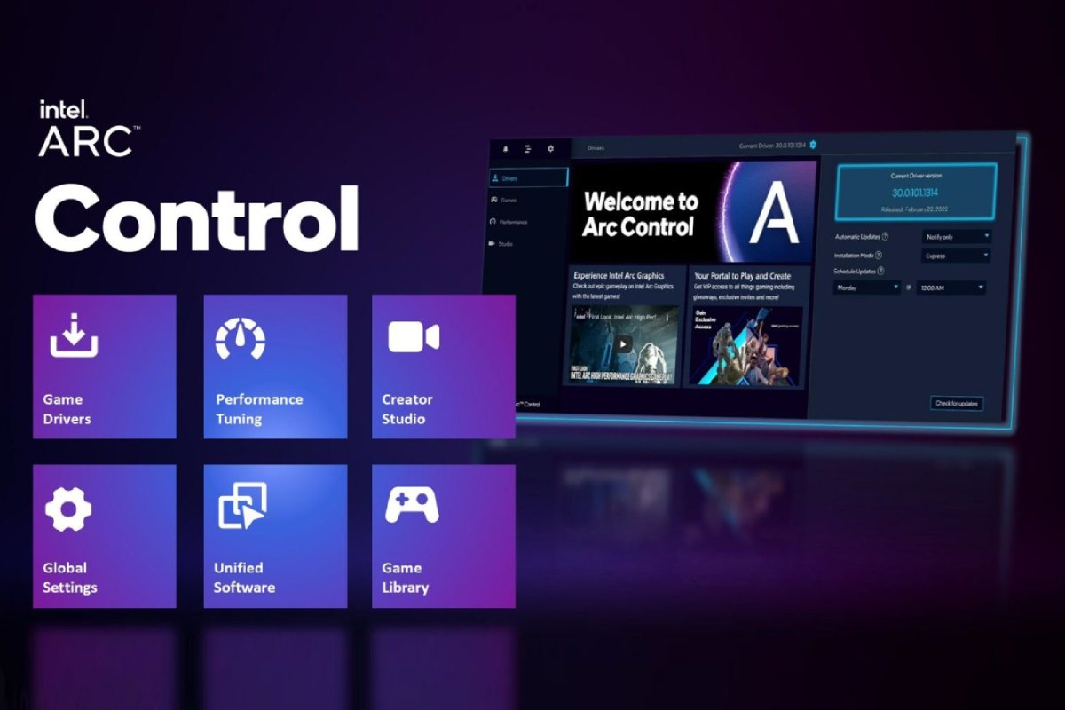 Arc Control، نرم‌افزار مدیریت