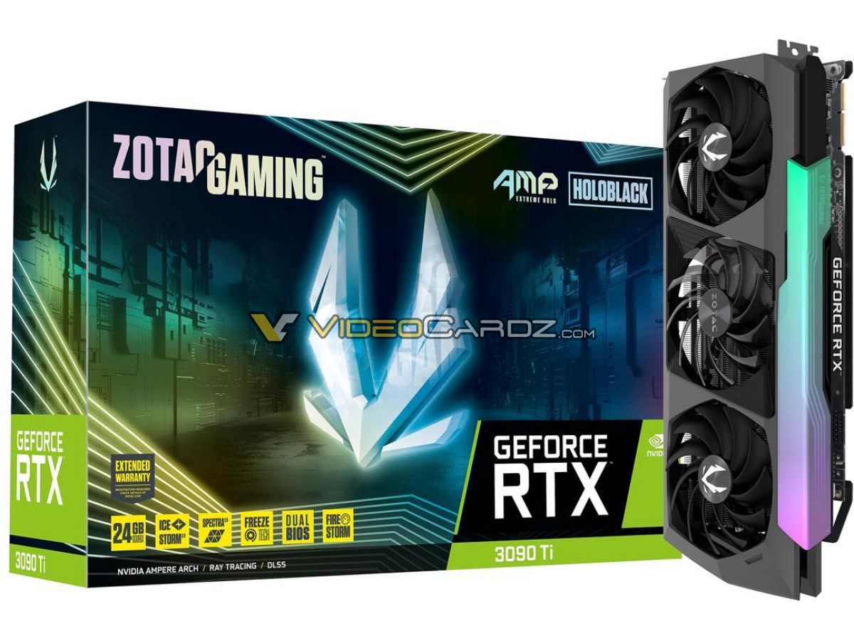 Zotac جی فورس RTX 3090 Ti Extreme Holo