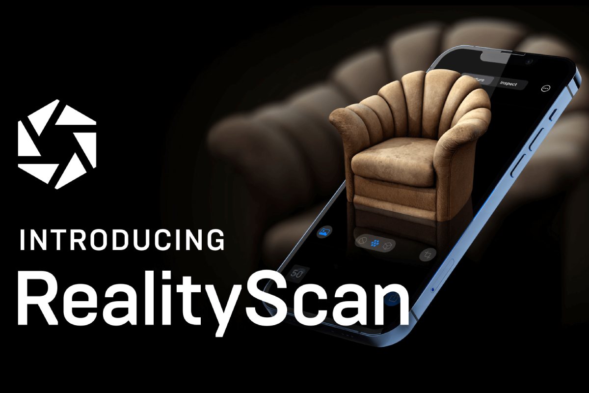 اپلیکیشن RealityScan اپیک از عکس‌های گوشی هوشمند مدل سه‌بعدی می‌سازد