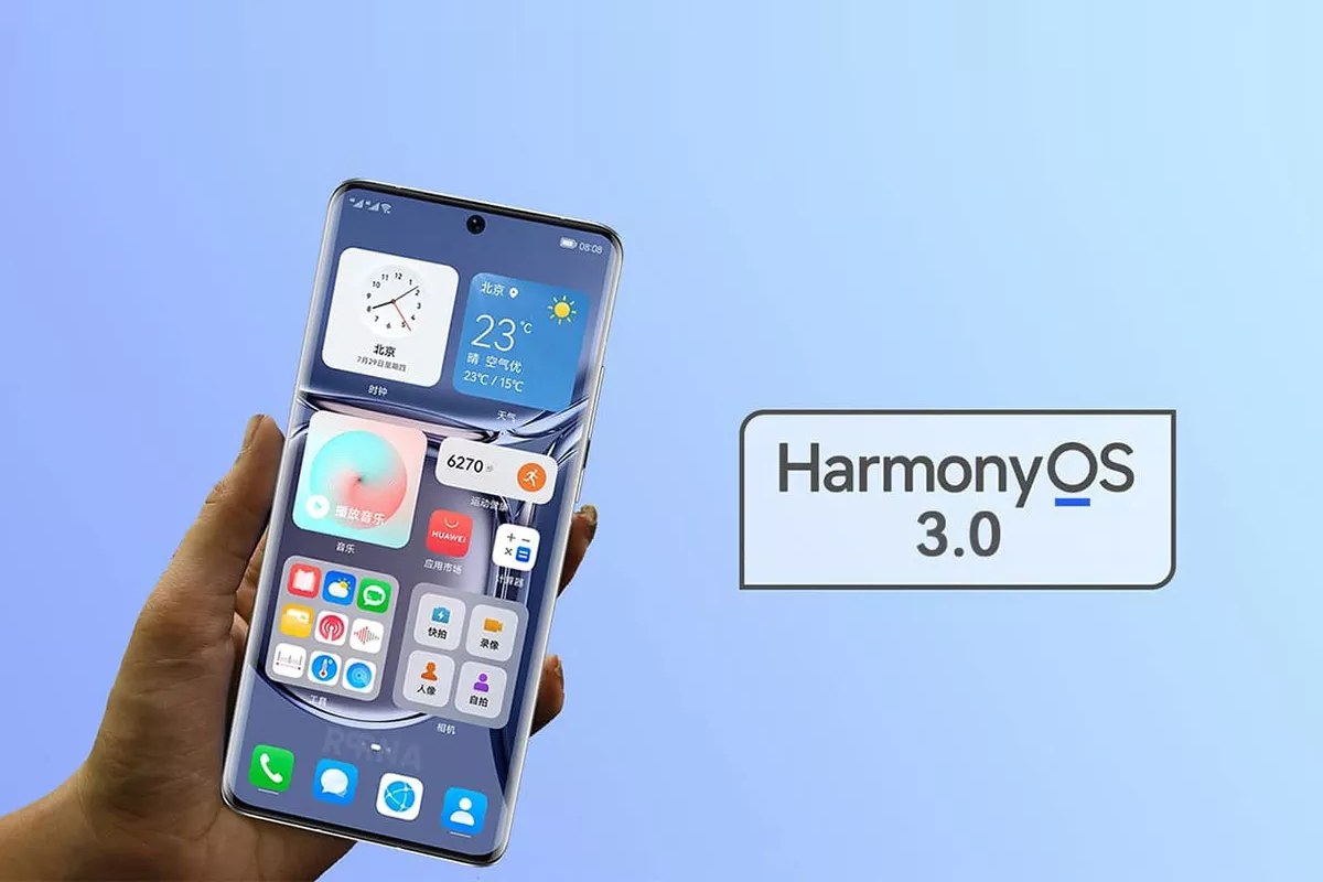 نسخه بتا HarmonyOS 3.0 هواوی ماه می