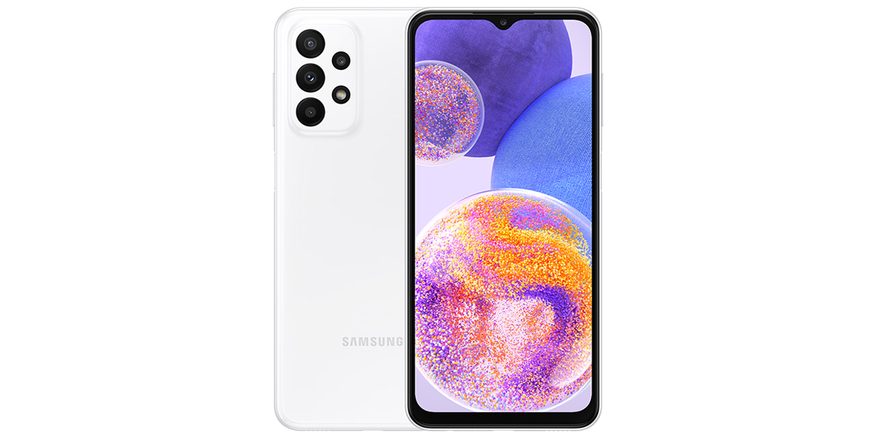 best cellphones 2022 samsung galaxy a23 white - بهترین گوشی‌های 2022؛ معرفی از نظر باتری، قدرت پردازشی و دوربین