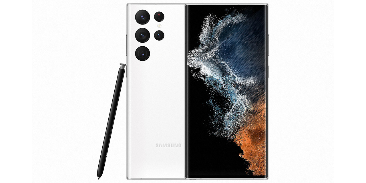best cellphones 2022 samsung galaxy s22 ultra white - بهترین گوشی‌های 2022؛ معرفی از نظر باتری، قدرت پردازشی و دوربین