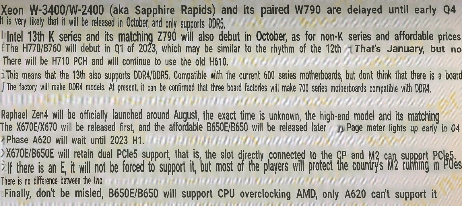 شایعه معرفی پردازنده نسل سیزدهمی Intel Raptor Lake