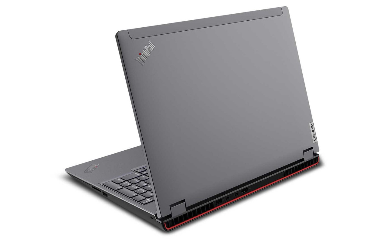 لپ تاپ لنوو Lenovo ThinkPad P16 از نمای پشت