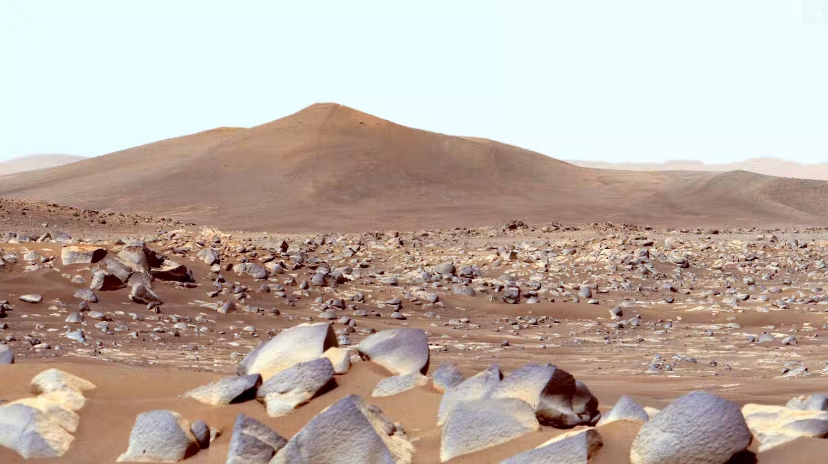 سنگ های سطح سیاره سرخ مریخ mars