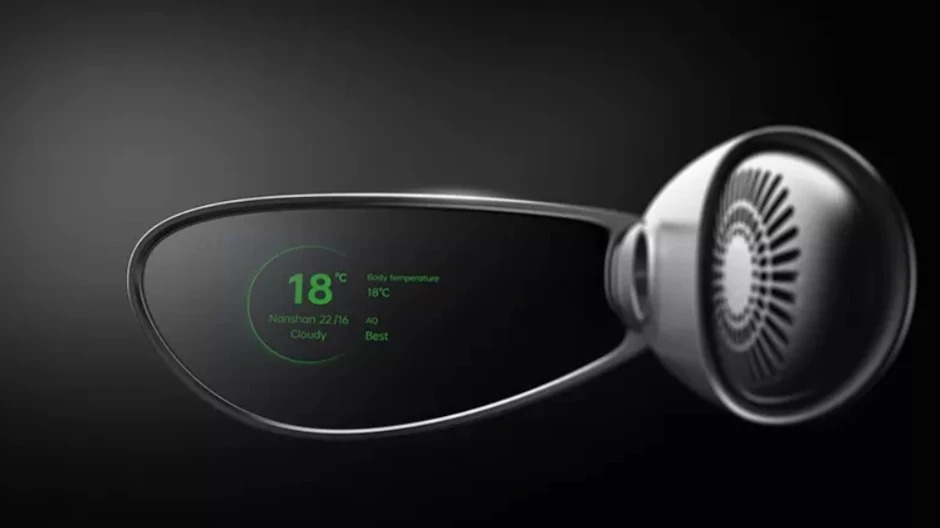 عینک با عینک واقعیت افزوده Oppo Air Glass