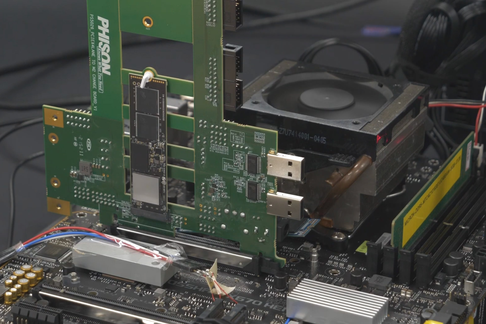فایزون درایو SSD PCIe 5.0 را با سرعت سرسام‌آور ۱۲ گیگابایت‌برثانیه به نمایش گذاشت