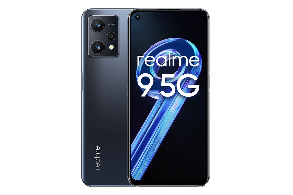 realme 95g black colour