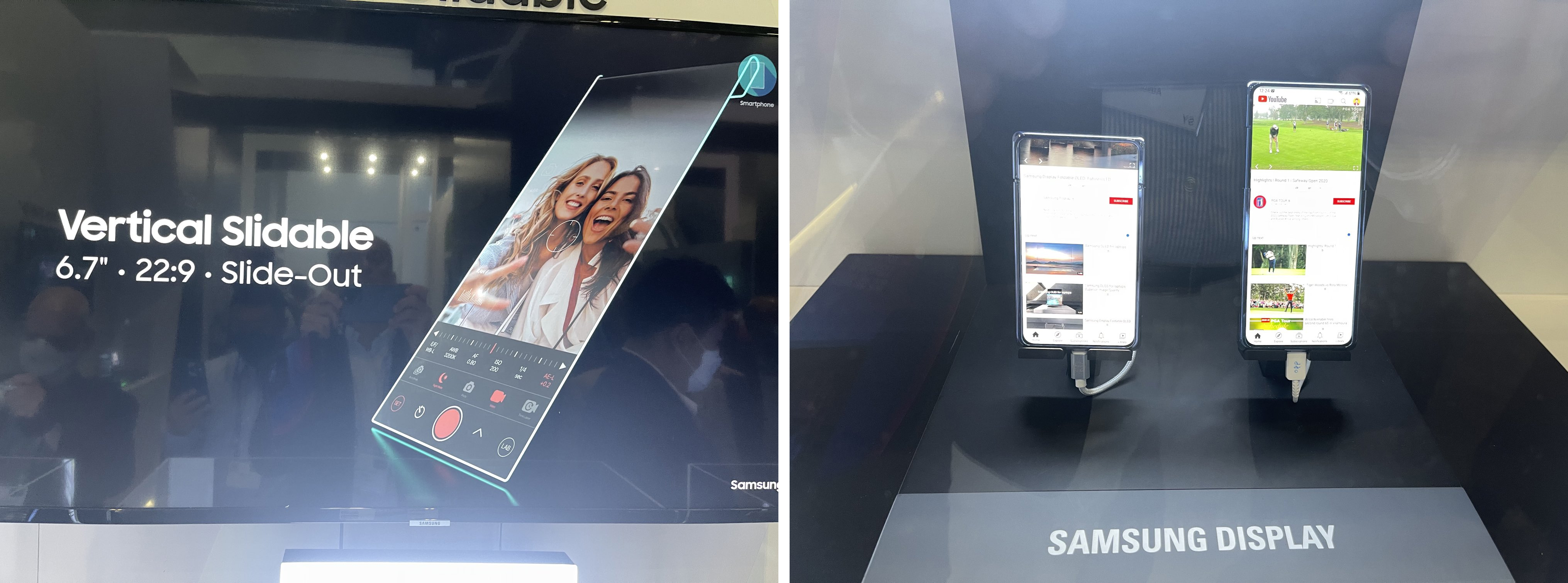 نمونه آزمایشی گوشی کشویی سامسونگ Samsung در دو مدل