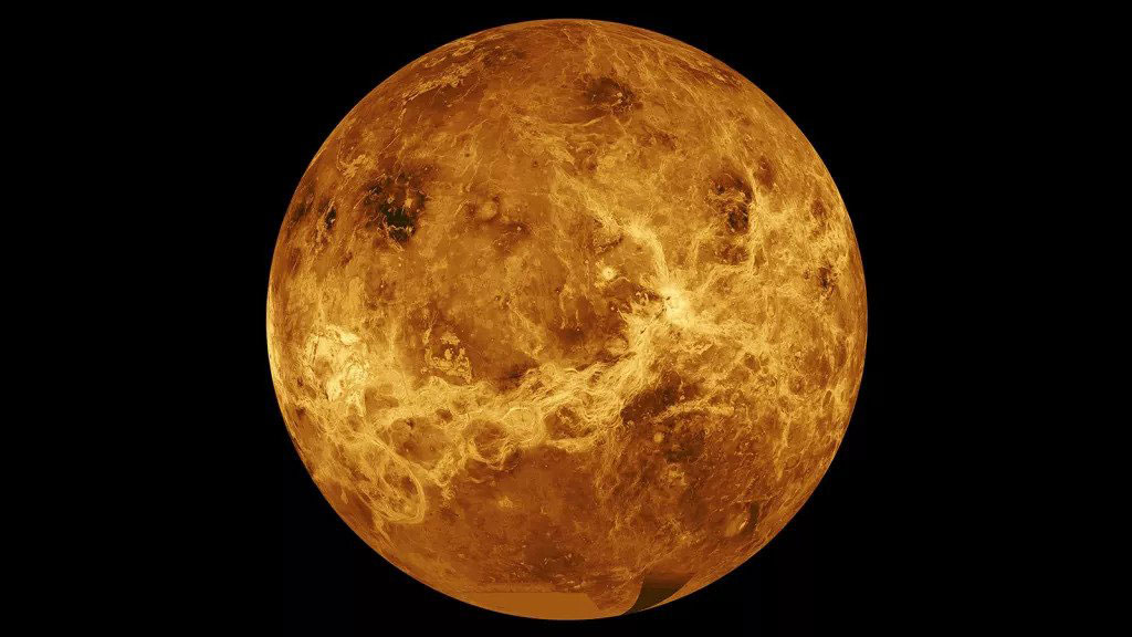 عکس سیاره زهره از مأموریت پایونیر