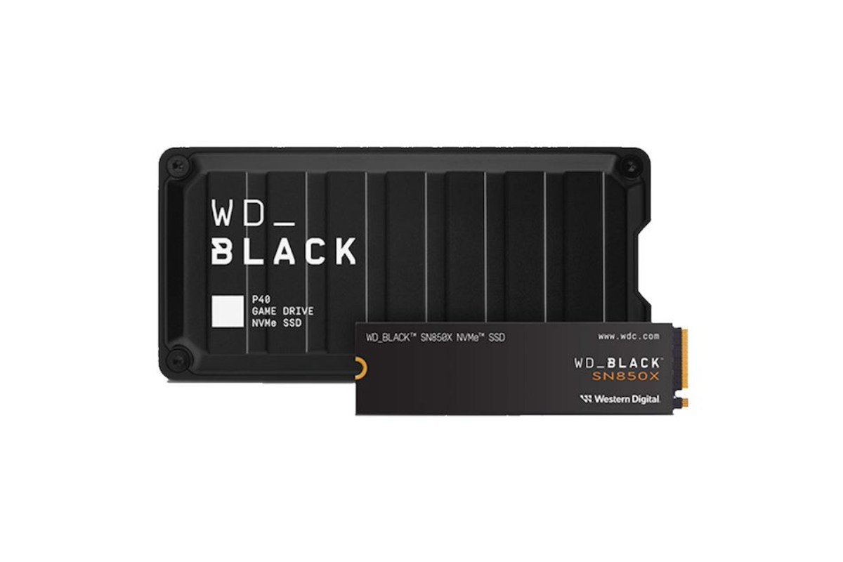 وسترن دیجیتال SSD گیمینگ WD_BLACK و P40 را با سرعت ۷۳۰۰ مگابایت‌برثانیه معرفی کرد