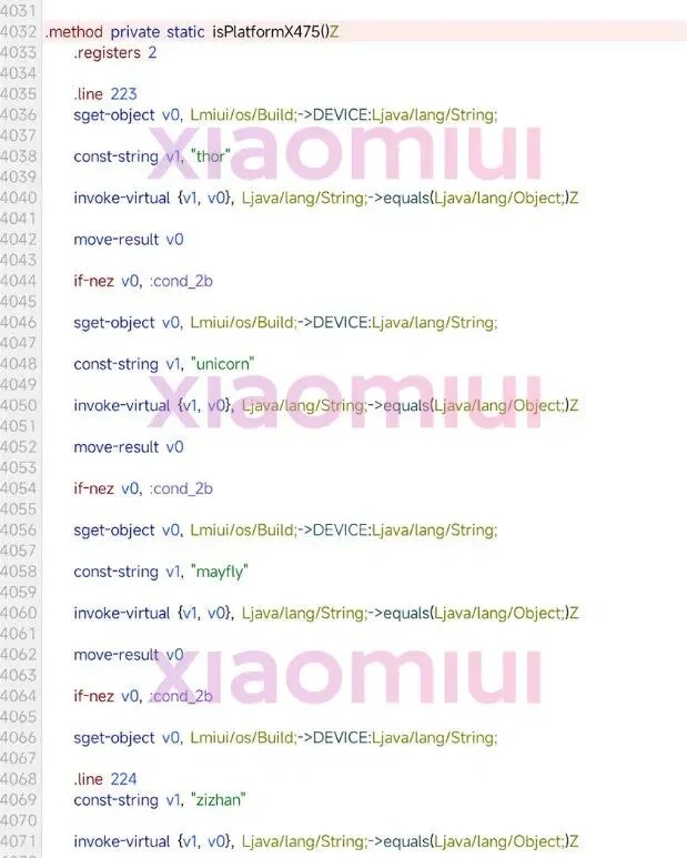 کد منبع MIUI و فهرست دستگاه شیائومی با تراشه اسنپدراگون ۸ نسل یک پلاس