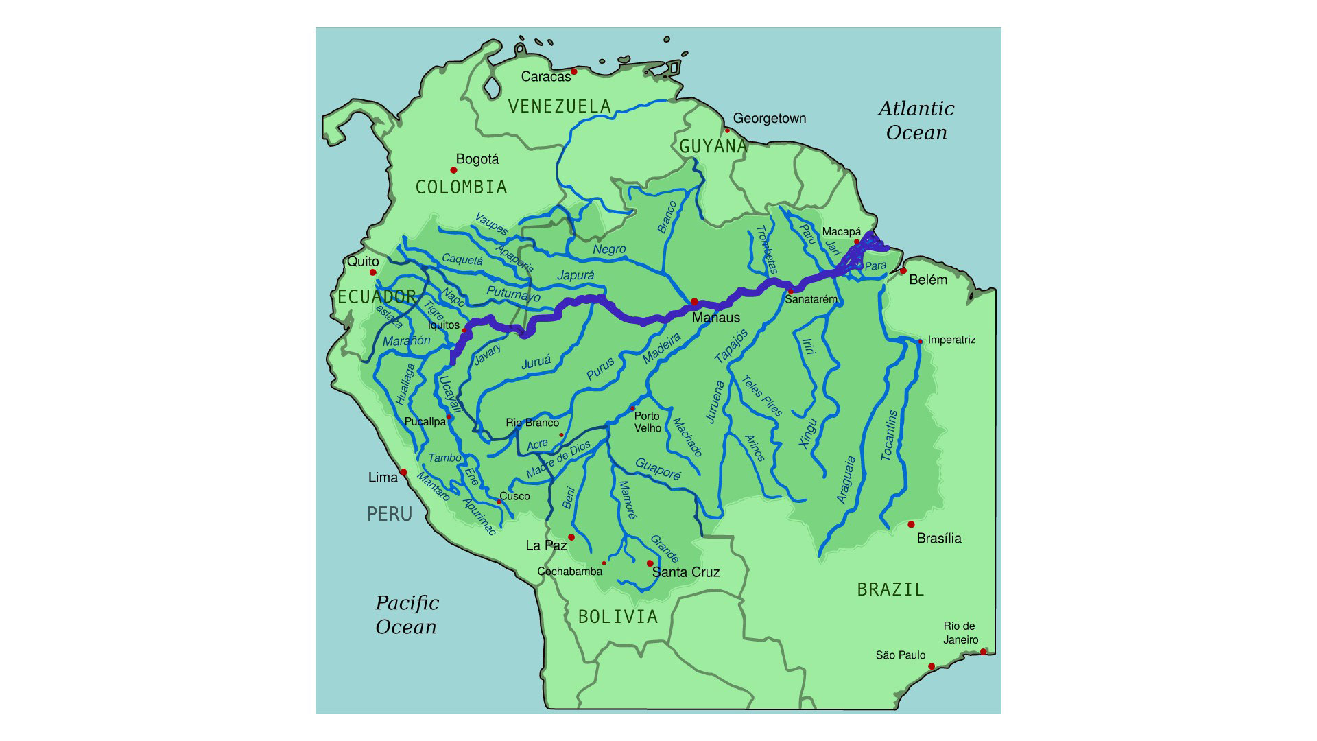 حوضه رودخانه آمازون