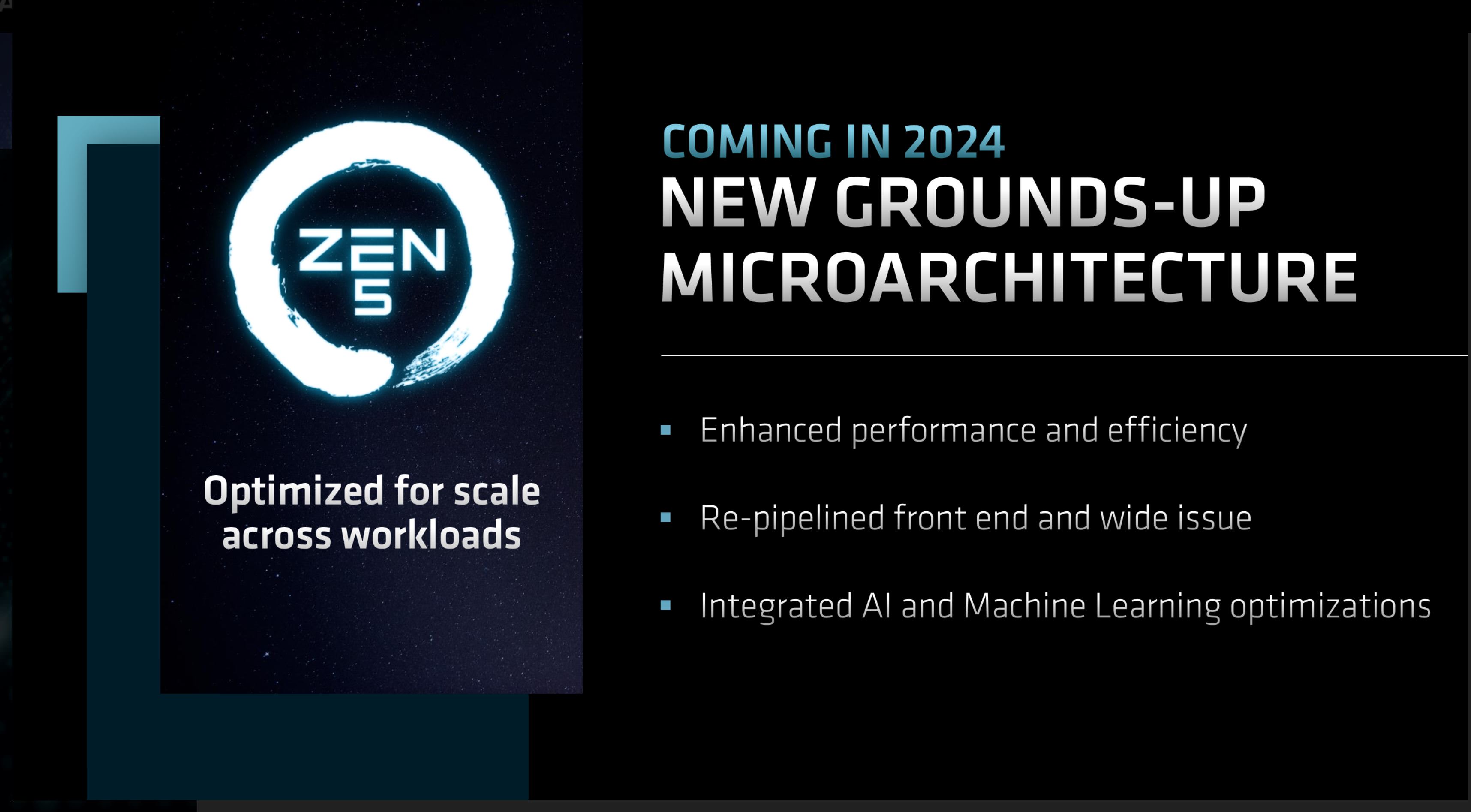 جزئیات اولیه معماری پردازشی AMD Zen 5