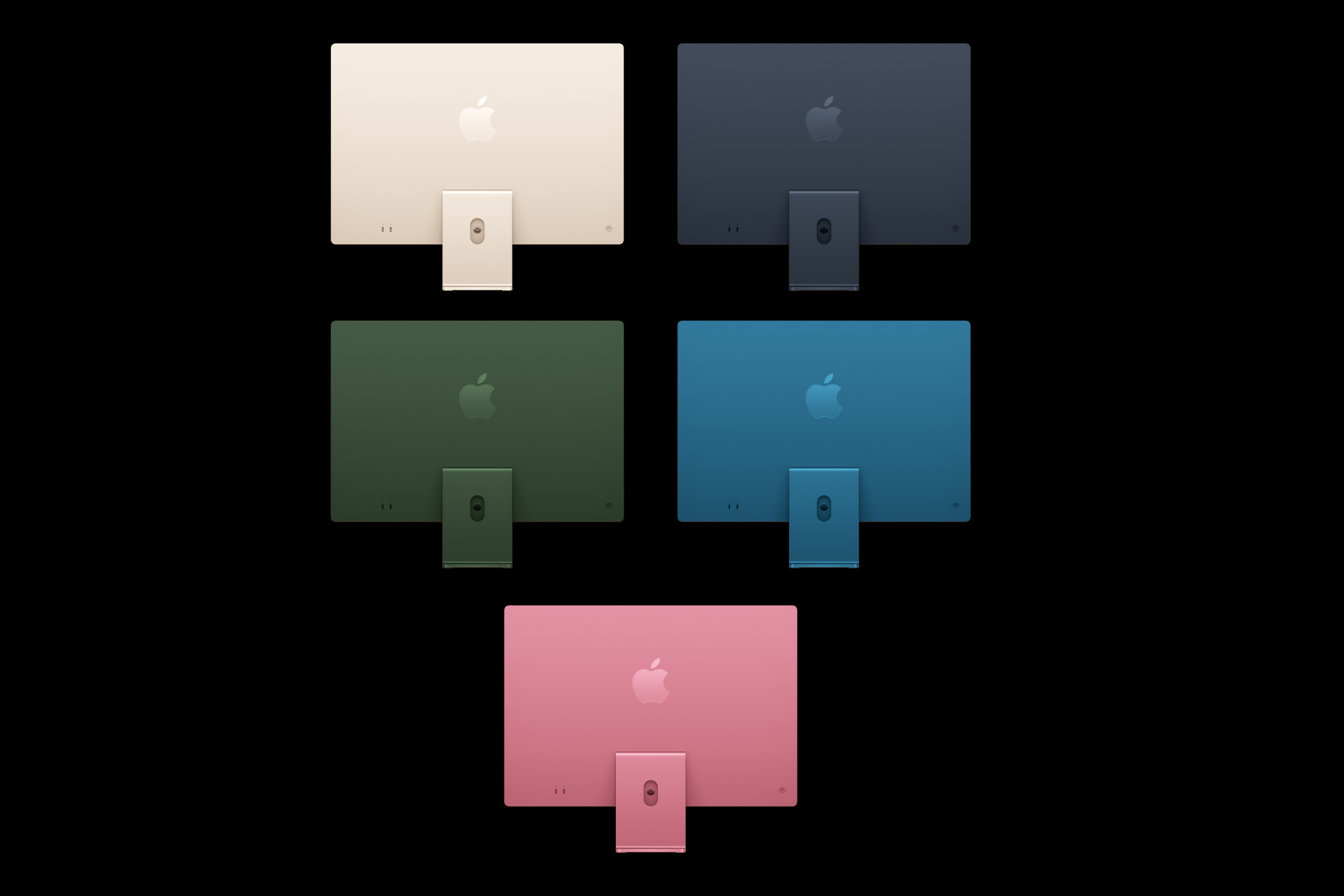 رنگ بندی آی مک M2 اپل طرح مفهومی غیررسمی