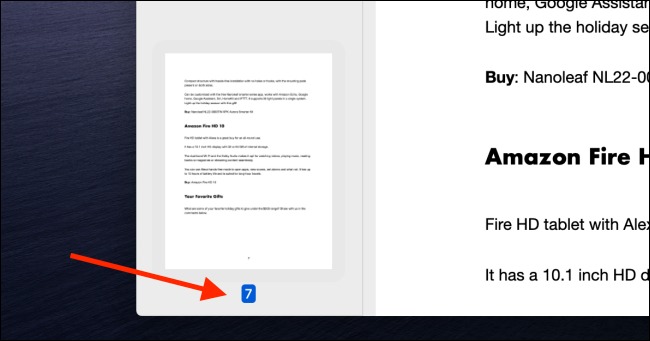 ۴- ادغام چند فایل PDF در مک با اپ Preview