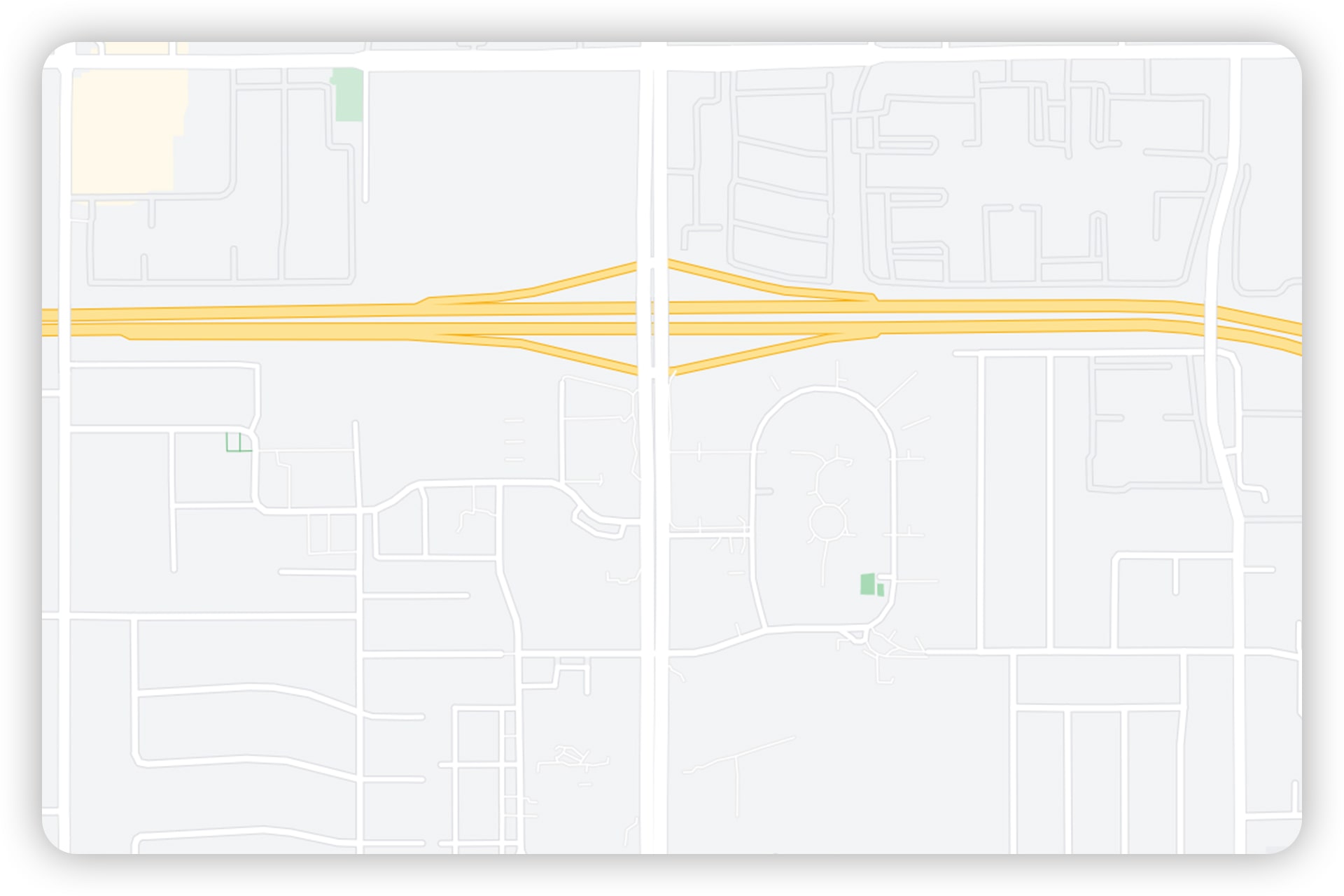 مسیر اصلی در نقشه گوگل