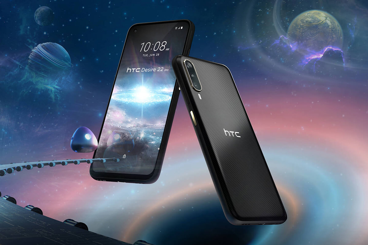 مدل مشکی HTC Desire 22 Pro
