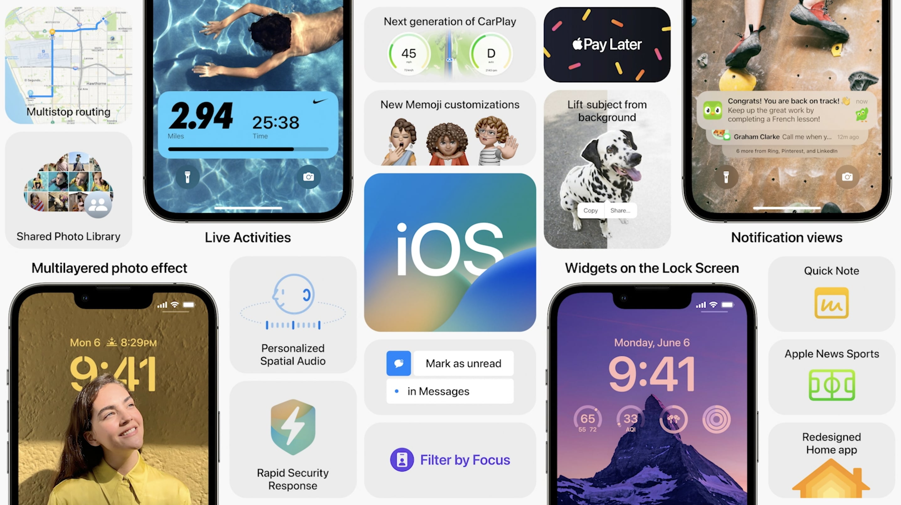 ویژگی‌های جدید سیستم عامل iOS 16 اپل