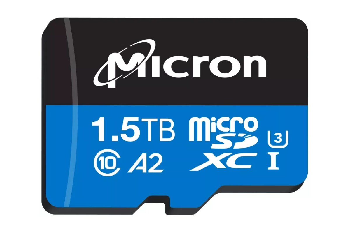 مایکرون کارت حافظه‌ microSD جدید خود را
