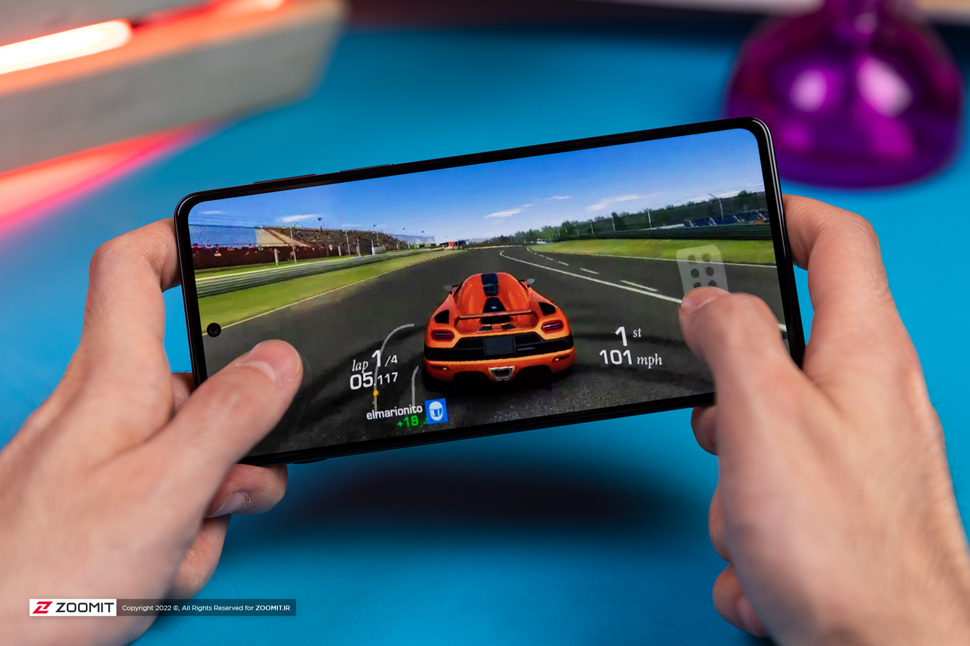 بازی با موتورولا Edge 20 Pro