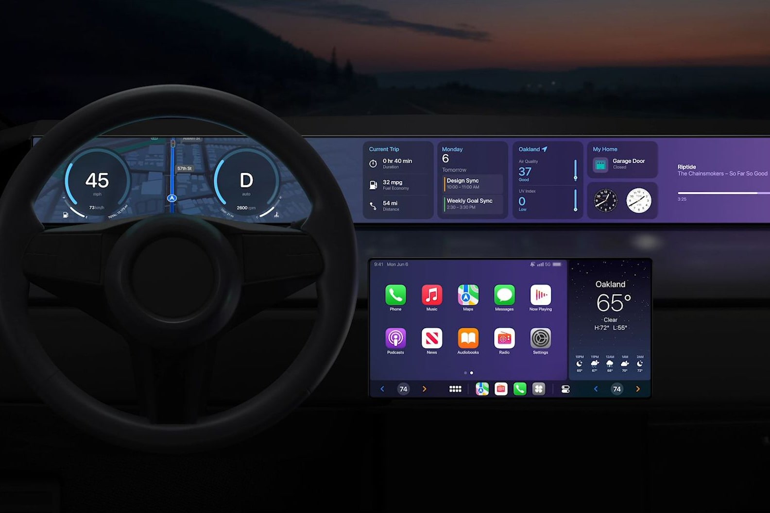 نسخه جدید و بازطراحی‌شده CarPlay معرفی شد؛ زیرساختی احتمالی برای خودروی آینده اپل