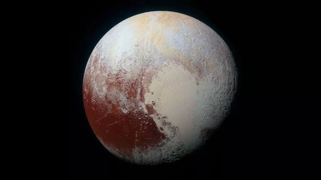 تصویر کاوشگر نیوهرایزنز از پلوتو