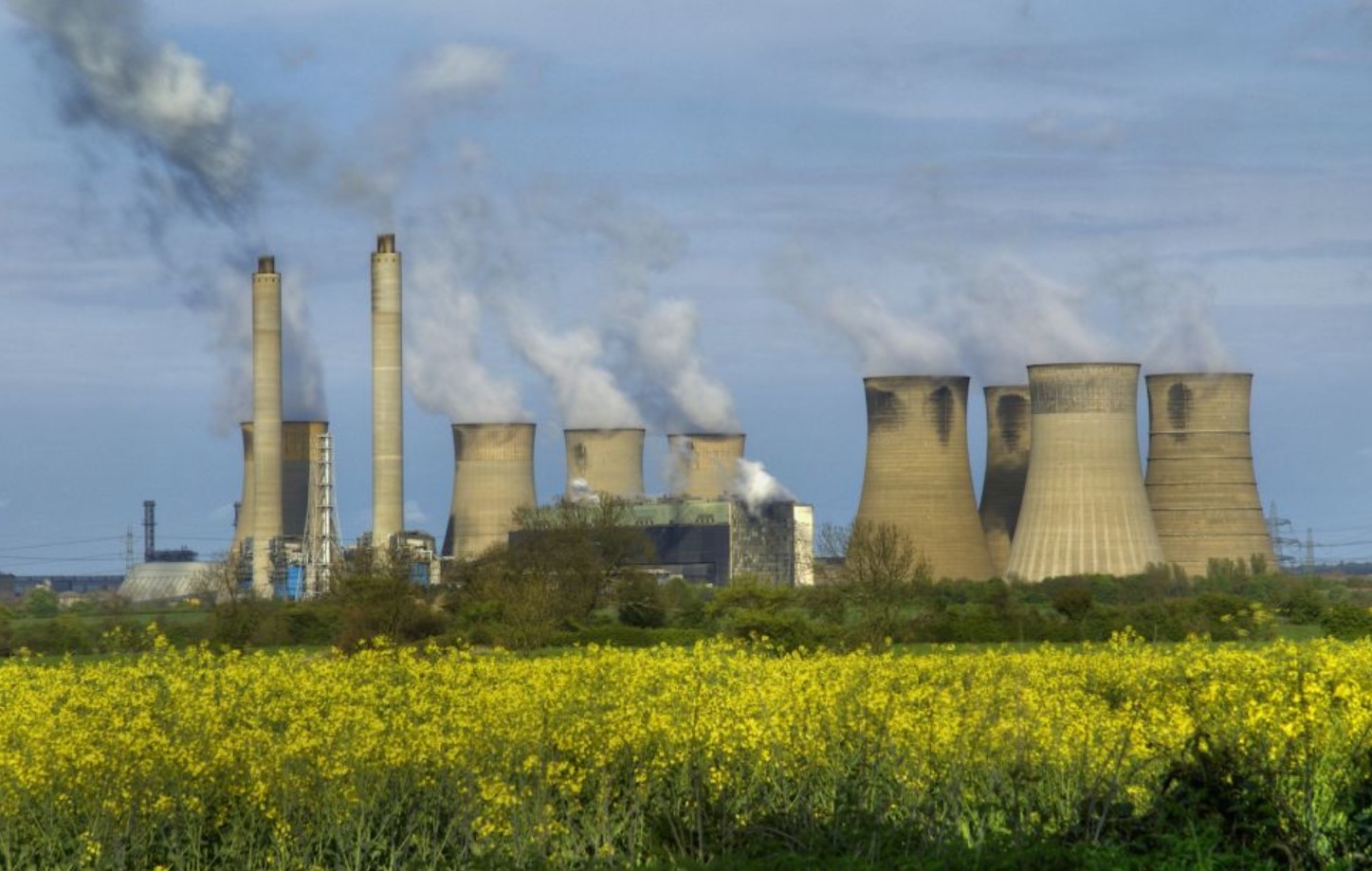 آلودگی جو زمین با نیروگاه ها