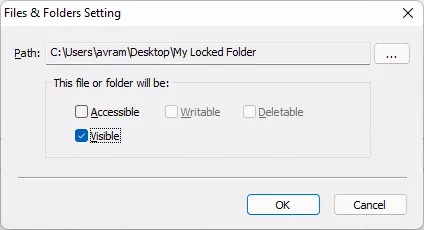  رمزگذاری فولدر در ویندوز ۱۱ با Easy File Locker اپ- ۵