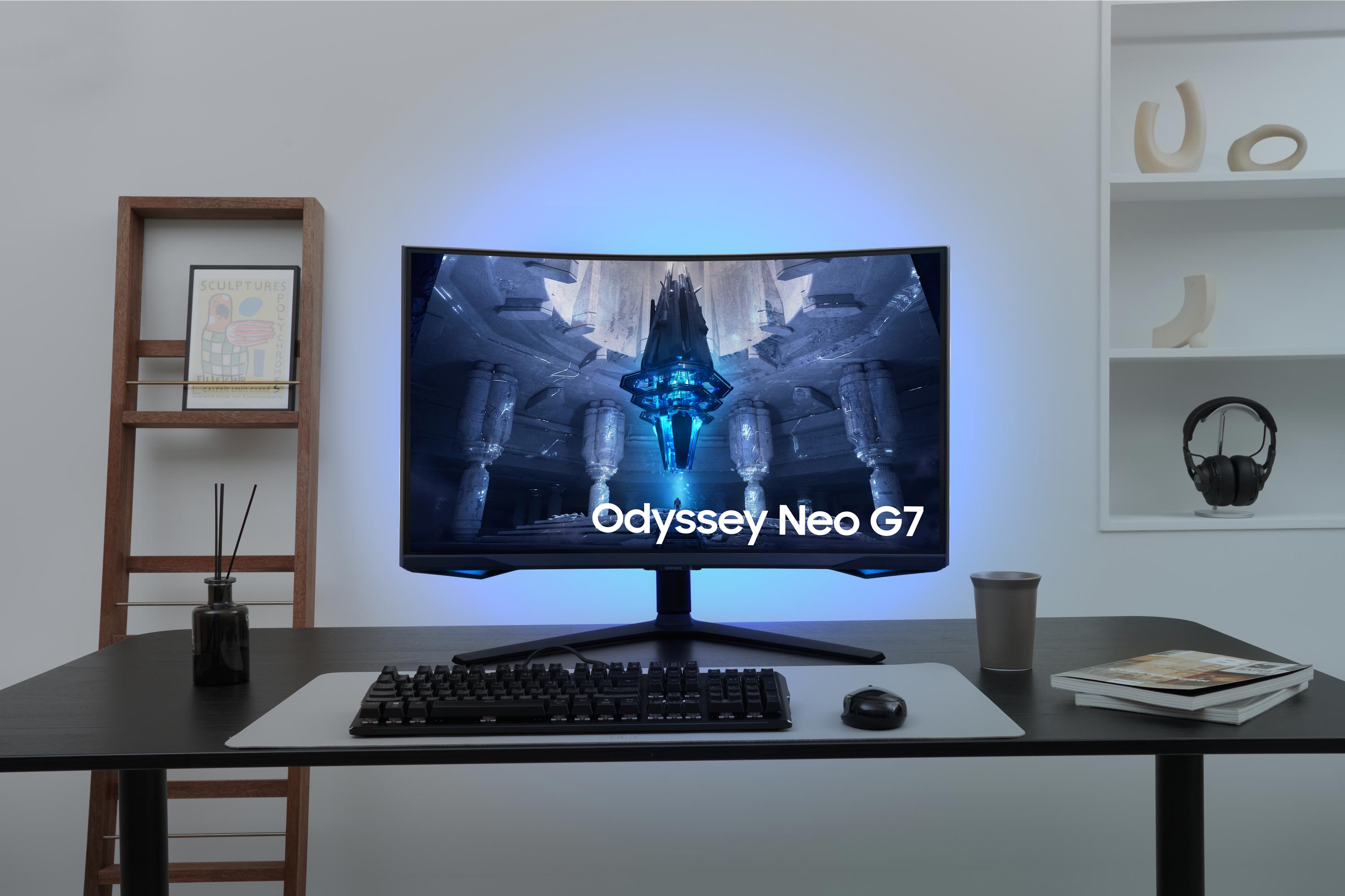 مانیتور گیمینگ ۳۲ اینچ Odyssey Neo G7 سامسونگ با وضوح 4K و نرخ‌نوسازی ۱۶۵ هرتز