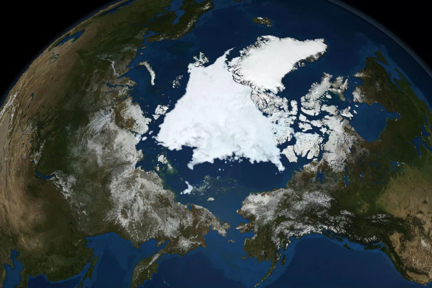 چرا قطب جنوب به‌طرز چشمگیر سردتر از قطب شمال است؟
