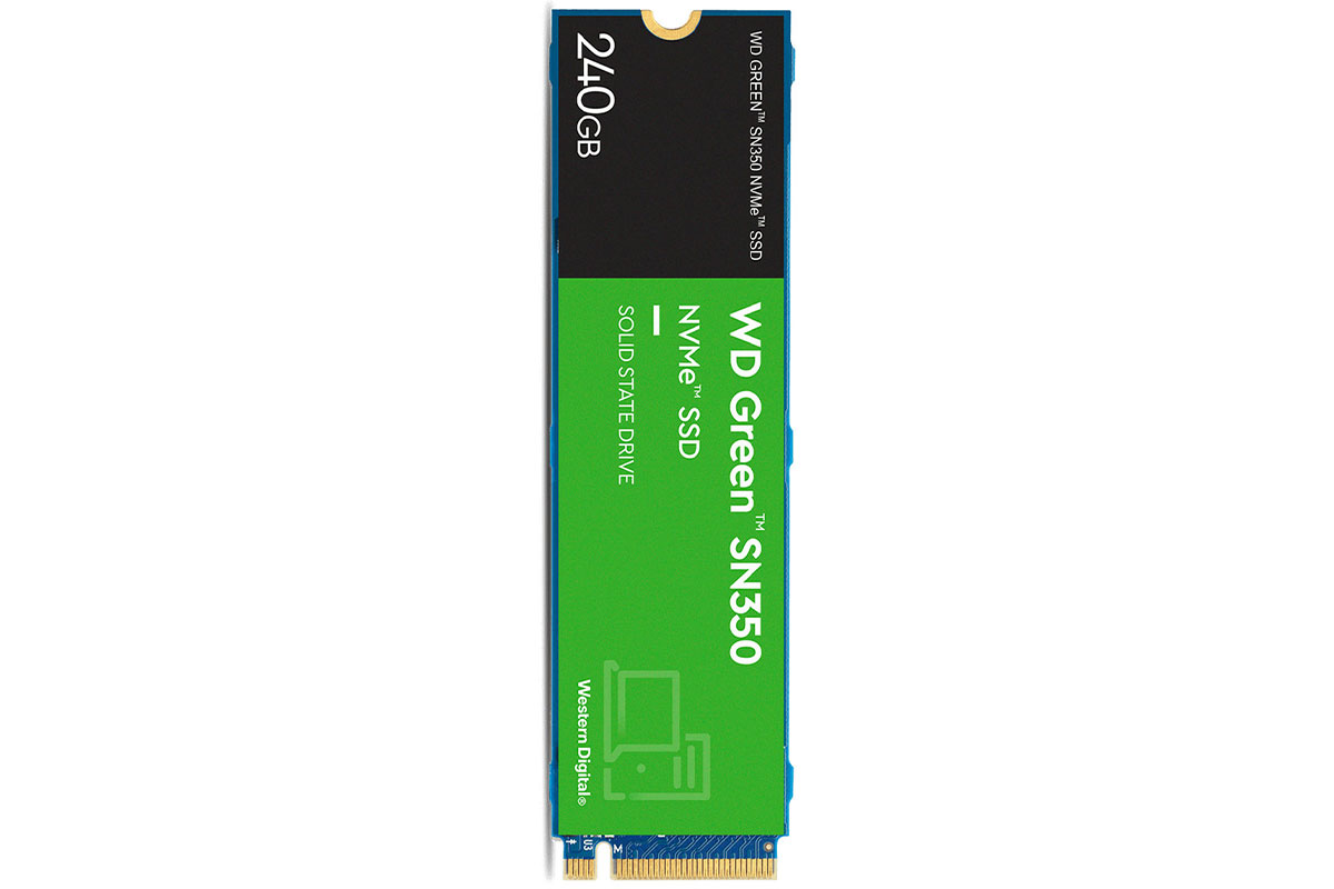 بهترین اس اس دی |‌ وسترن دیجیتال گرین اس ان ۳۵۰ - WD Green Sn350 ظرفیت ۲۴۰ گیگابایت