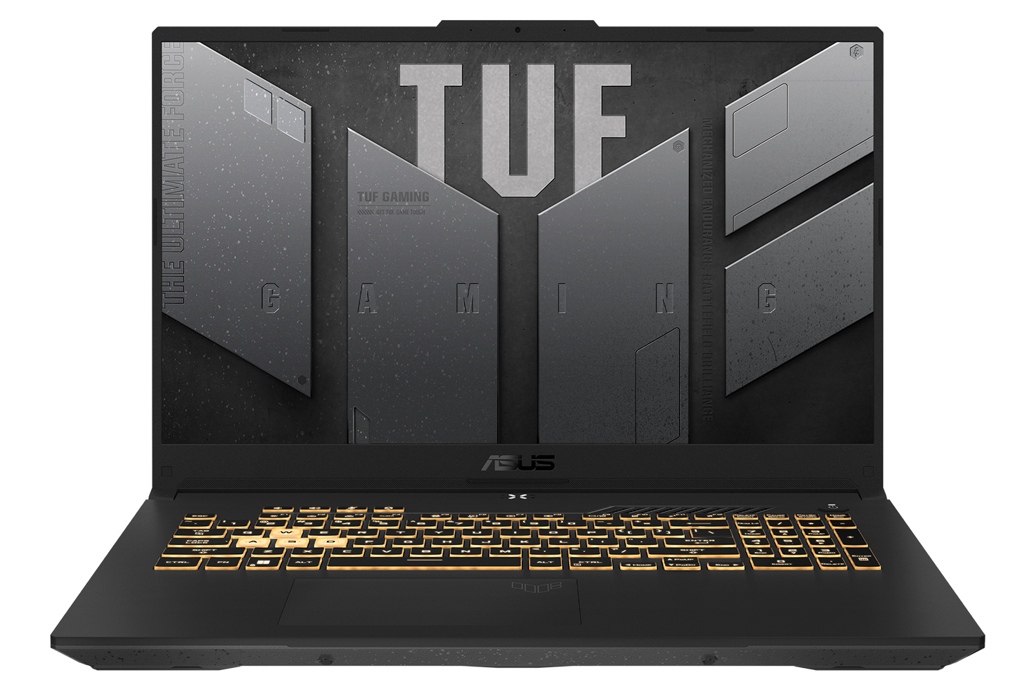 نمای جلو لپ تاپ ایسوس TUF Gaming F17 FX707ZM