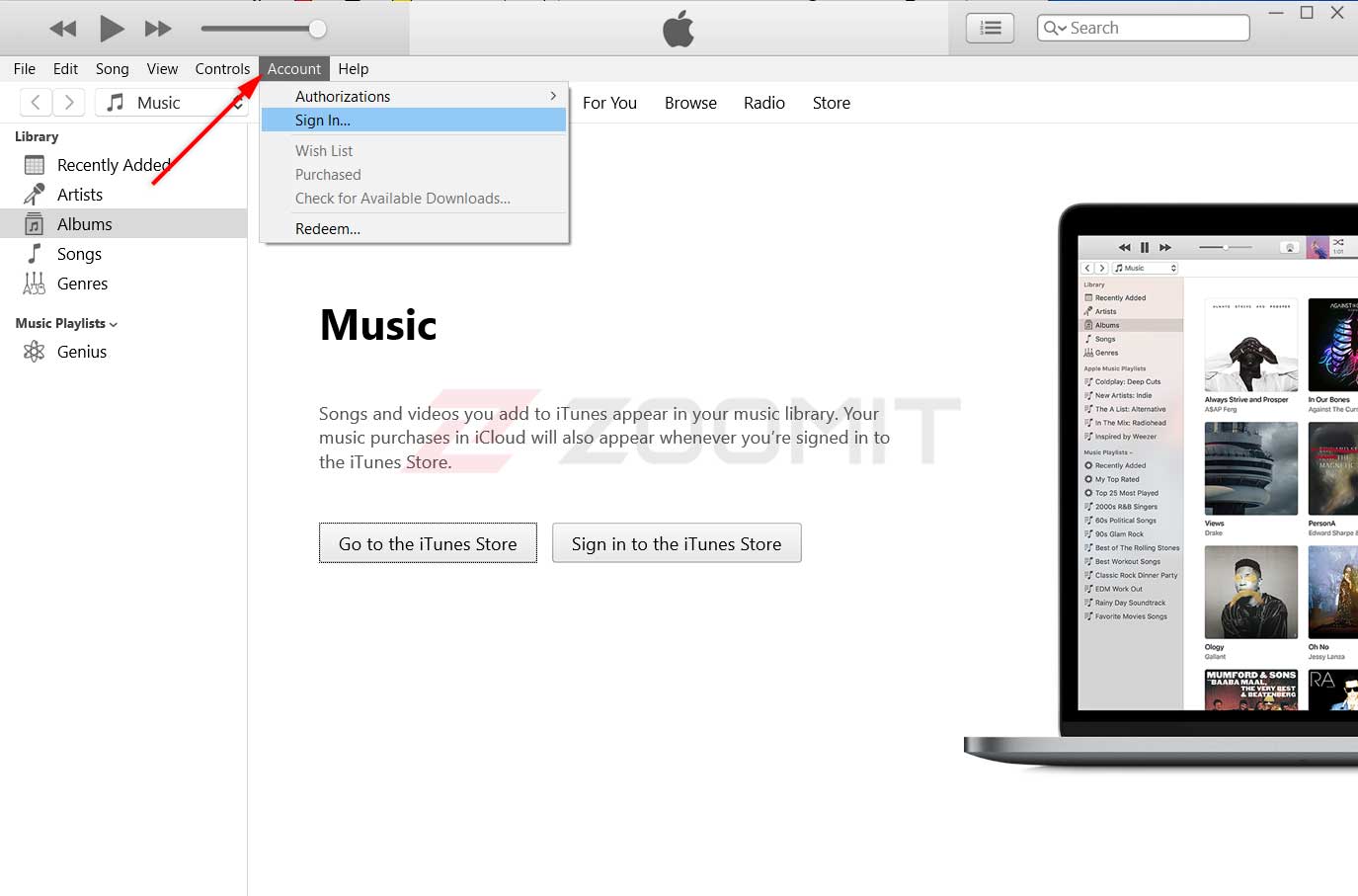 مراحل ساخت اپل آیدی با استفاده از iTunes 2