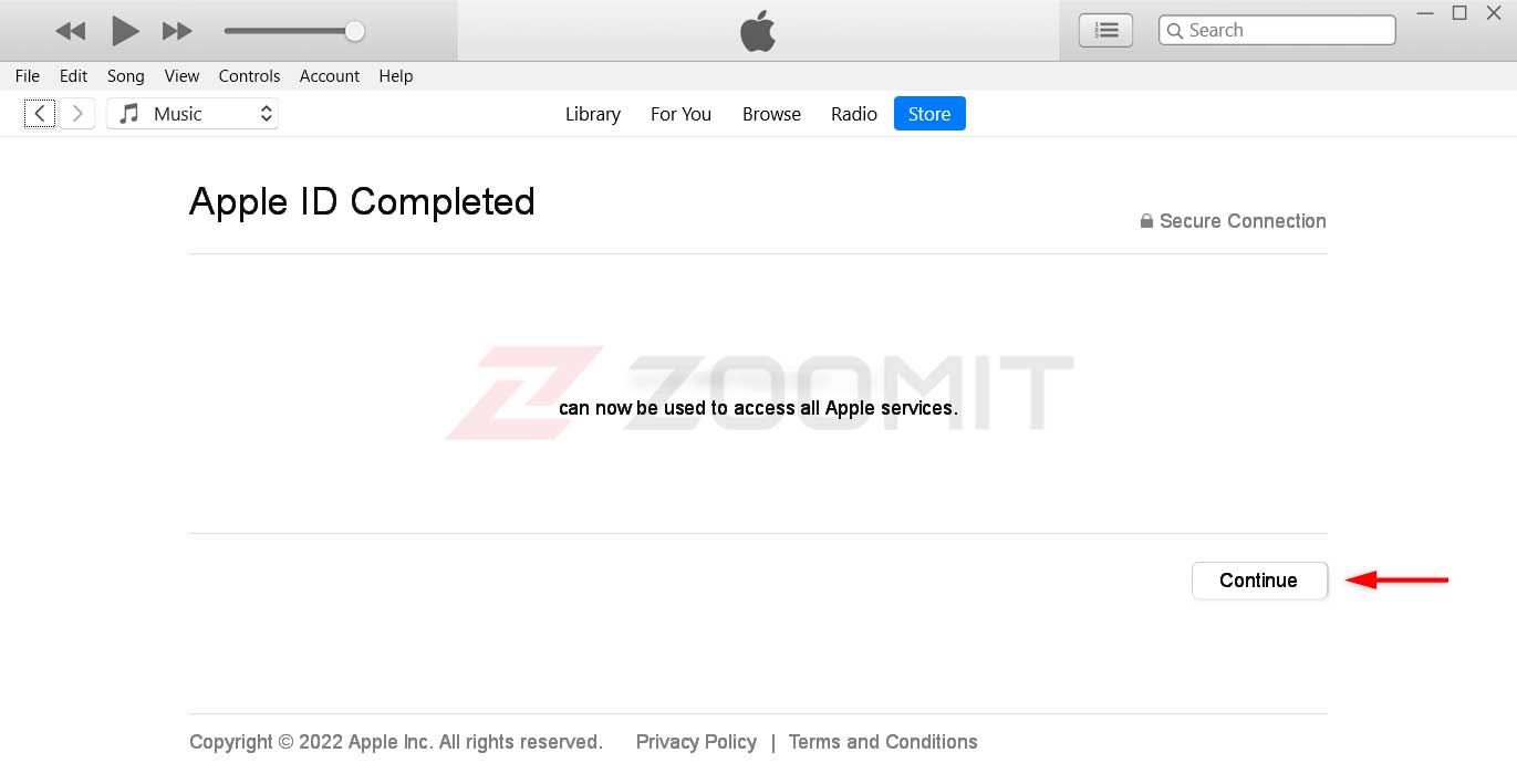 مراحل ساخت اپل آیدی با استفاده از iTunes 9