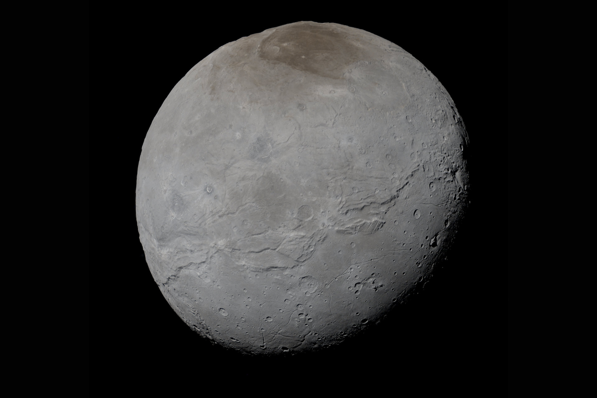 قمر شارون پلوتو ثبت شده با فضاپیما نیو هورایزنز ناسا