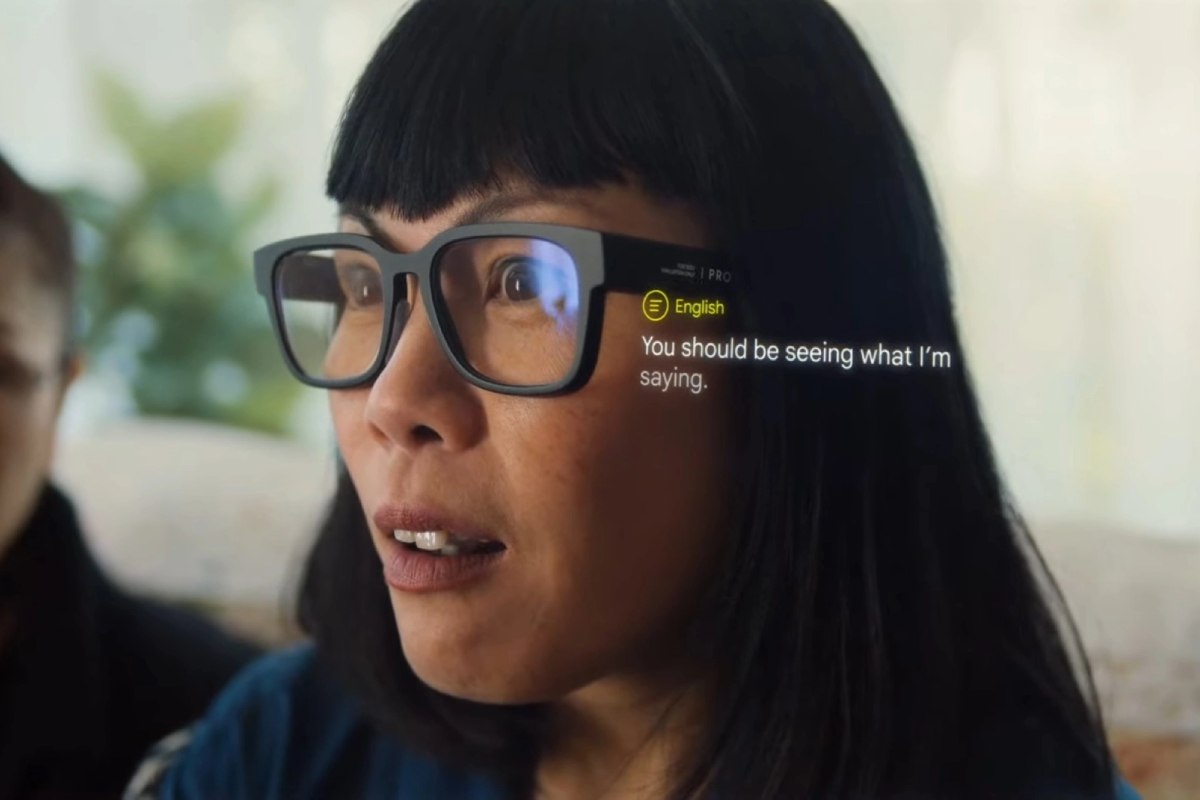 عینک واقعیت افزوده مرموز گوگل به تولید