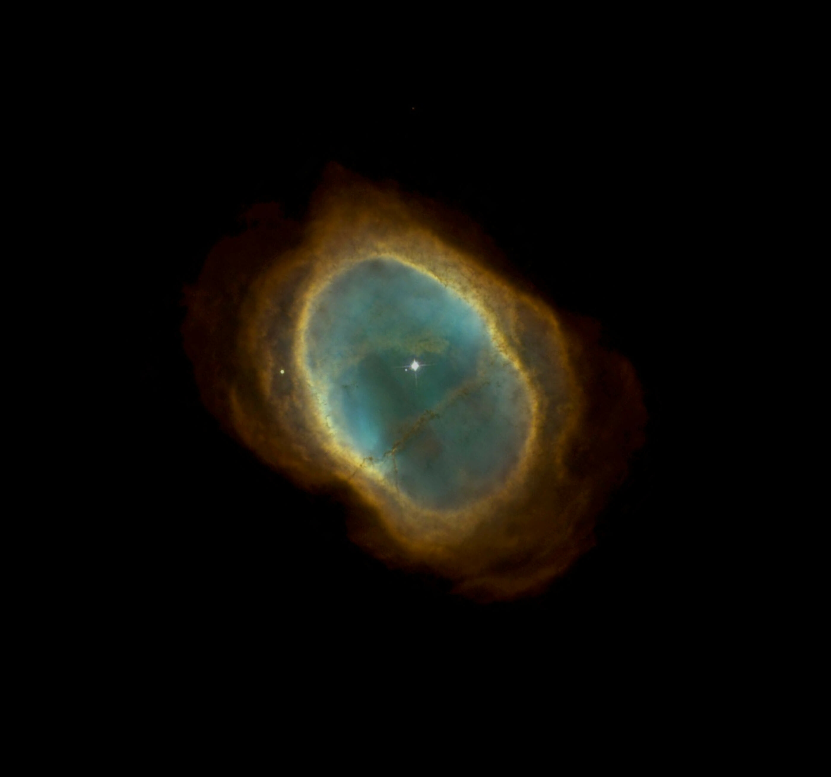 حلقه سحابی جنوبی از نگاه تلسکوپ فضایی هابل 
