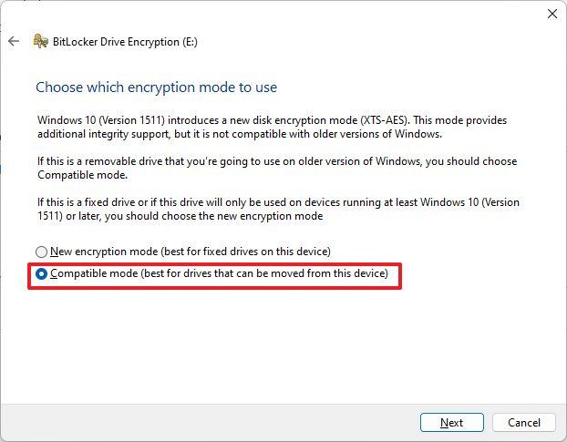 ۷-رمزگذاری درایو مجازی با BitLocker در ویندوز 11