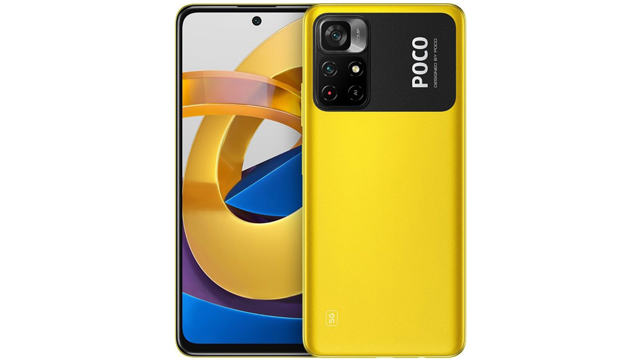 بهترین گوشی گیمینگ - پوکو ام ۴ پرو فایوجی | POCO M4 Pro 5G رنگ زرد