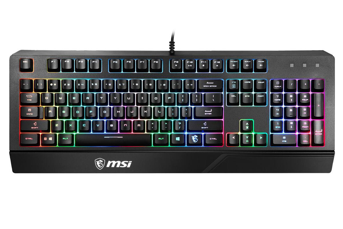 msi vigor gk20 gaming keyboard