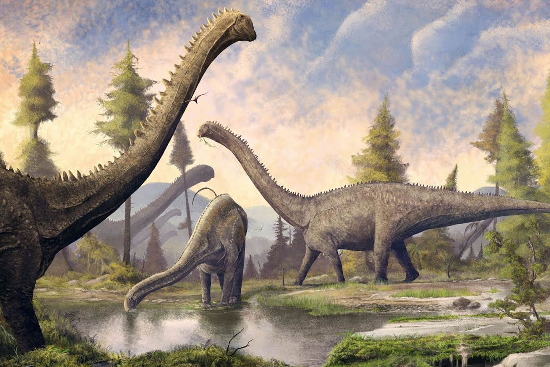 عظیم‌ترین دایناسورهای جهان چگونه وزن چند ده تنی خود را تحمل می‌کردند؟