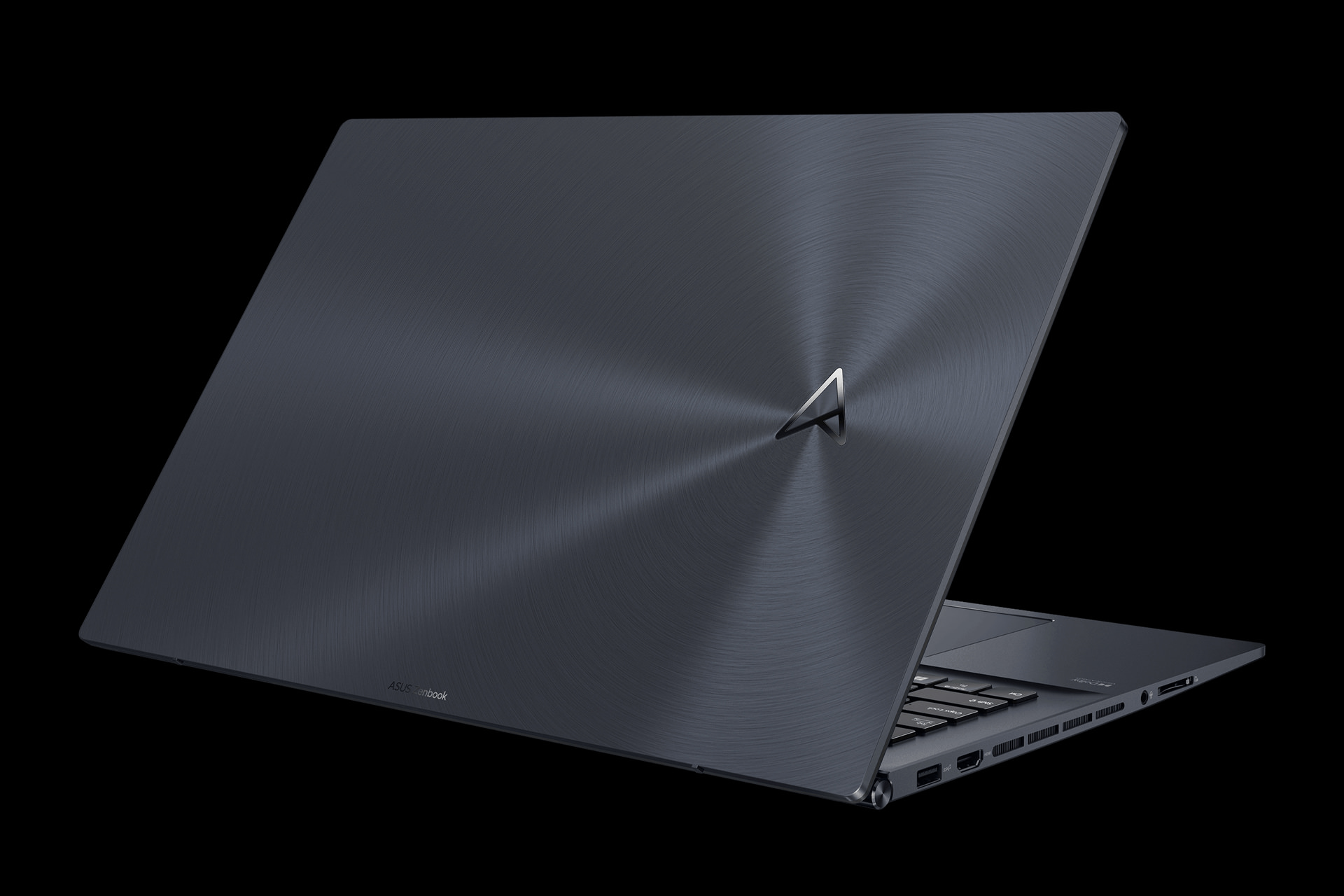 Asus Zenbook Pro 17 Asus laptop from the back