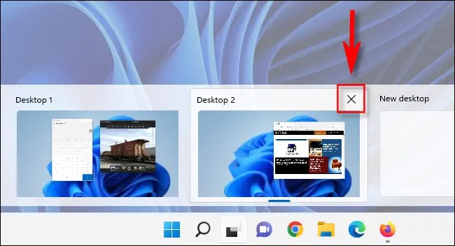 How to remove virtual desktop in Windows 11