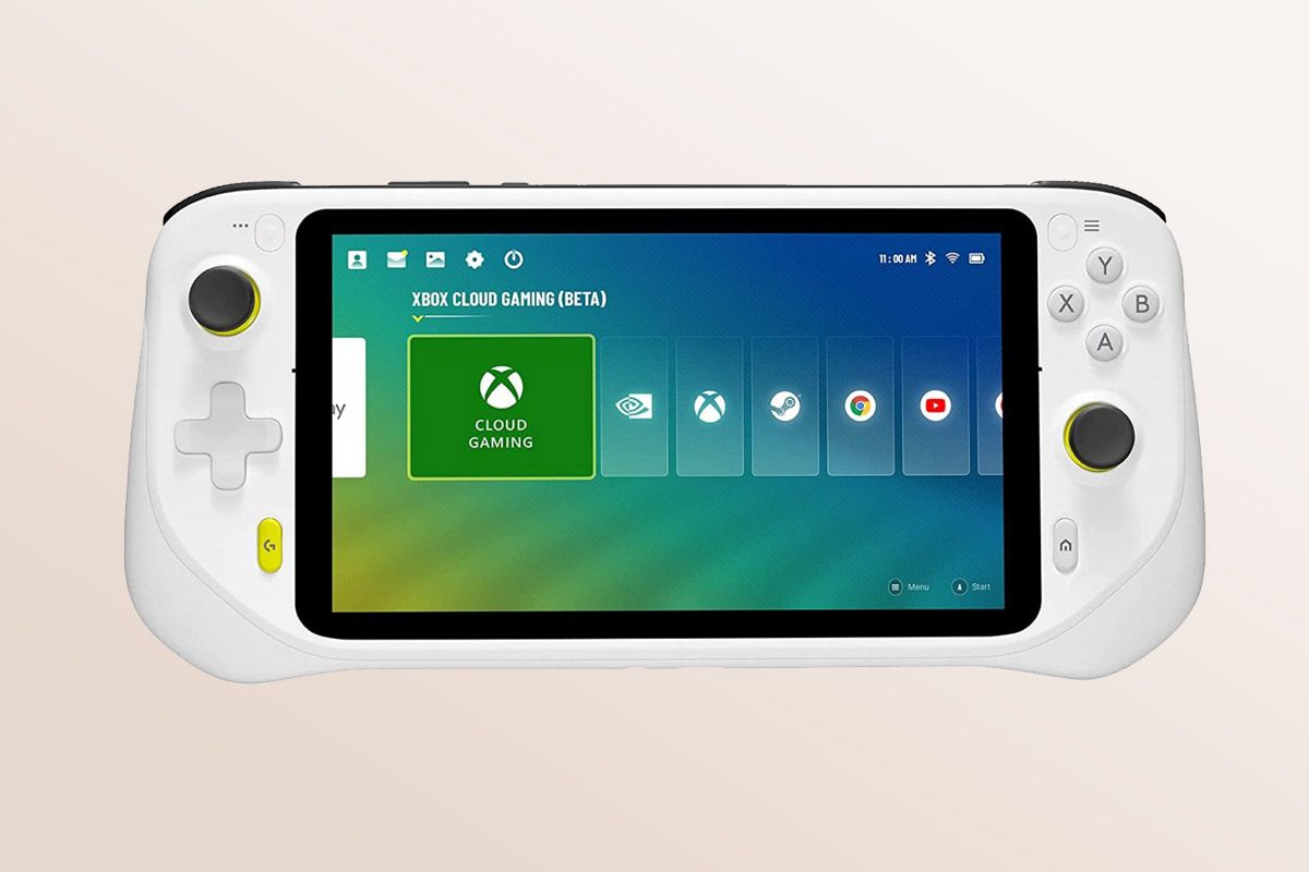 کنسول دستی G Cloud لاجیتک با نمایشگر ۷ اینچی 1080p و شارژدهی ۱۲ ساعتی رونمایی شد