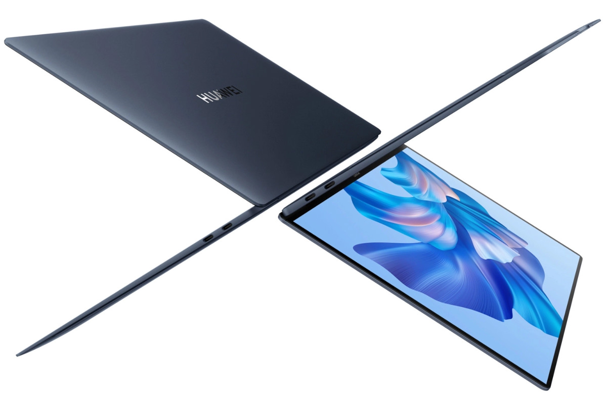 نمای کناری لپ تاپ Huawei MateBook X Pro 2022