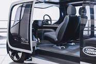 Jaguar Land Rover autonomous electric car / جگوار لندرور