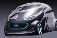 Mercedes-Benz Vision Urbanetic Autonomous car / خودروی خودران مرسدس بنز ویژن اوربانتیک